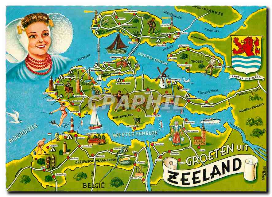 CPM Groeten uit Zeeland Moulin a vent