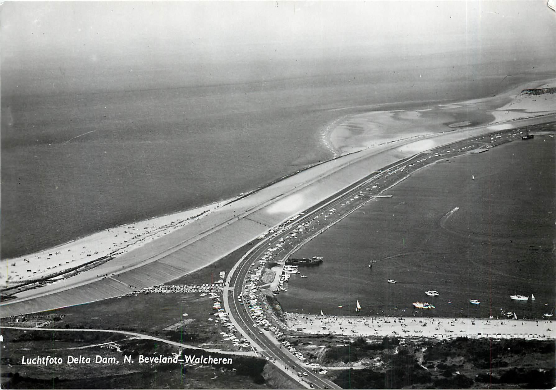CPM Luchtfoto Delta Dam N Beveland Walcheren 