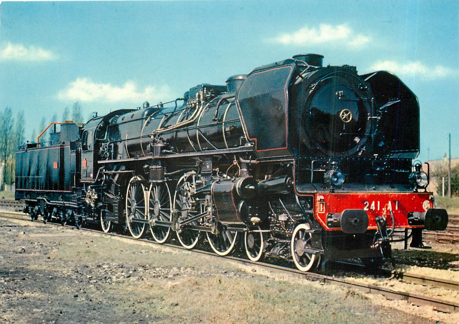 CPM Mulhouse Locomotive 241 A 1 ex 41 001 EST 