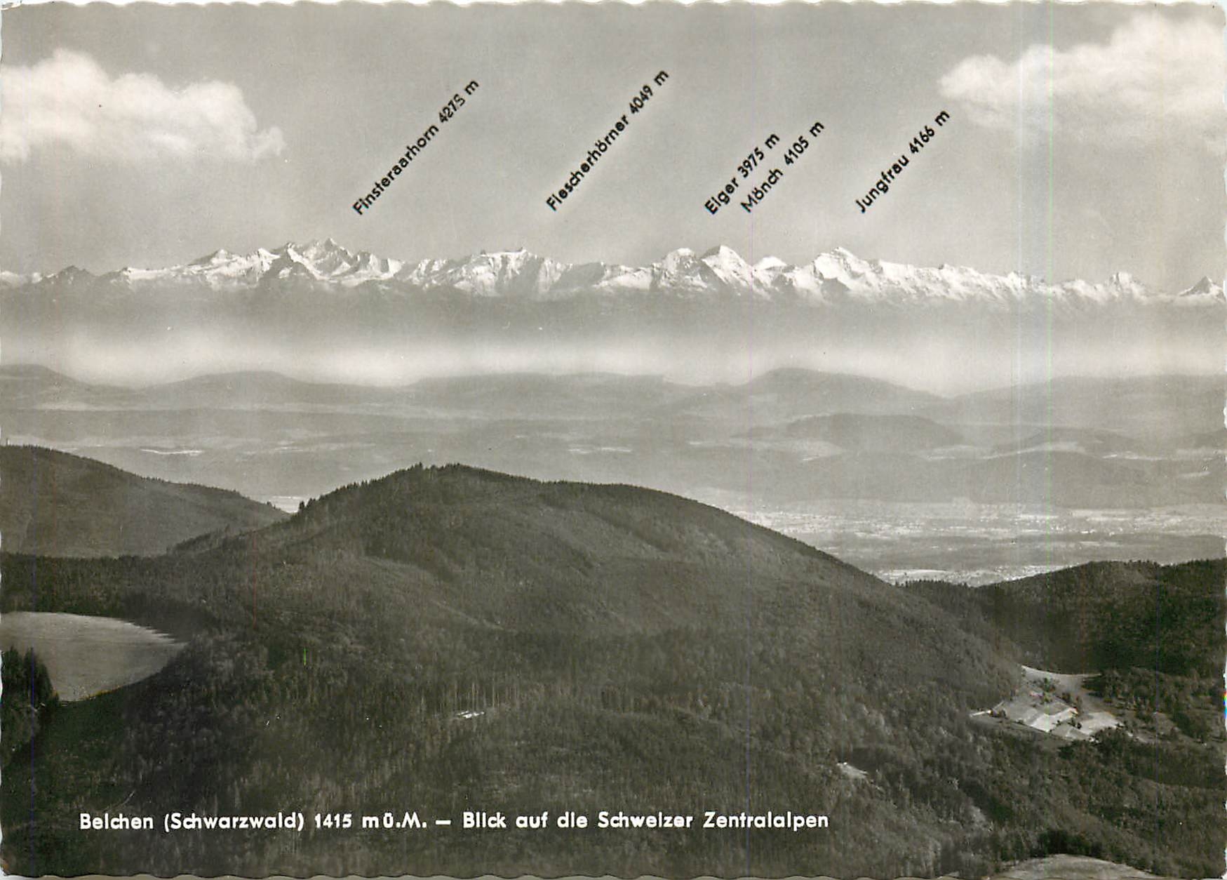 CPM Belchen Schwarzwald Blick auf die Schwelzer Zentralalpen 
