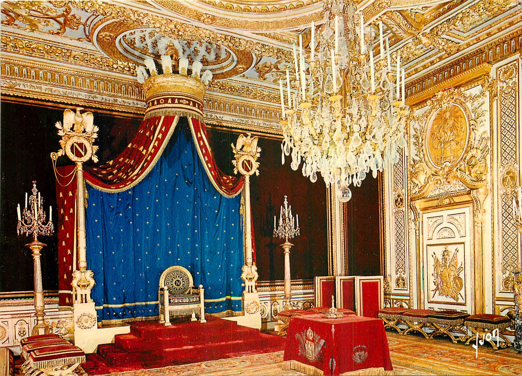 Schloss Fontainebleau — Thronsaal — Éditions d'Art Yvon