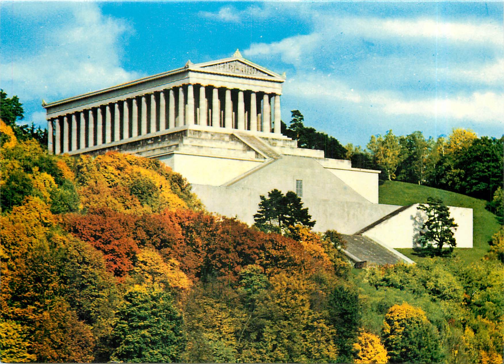 CPM Walhalla Regensburg erbaut 1830 1842 Knoig Ludwig I 