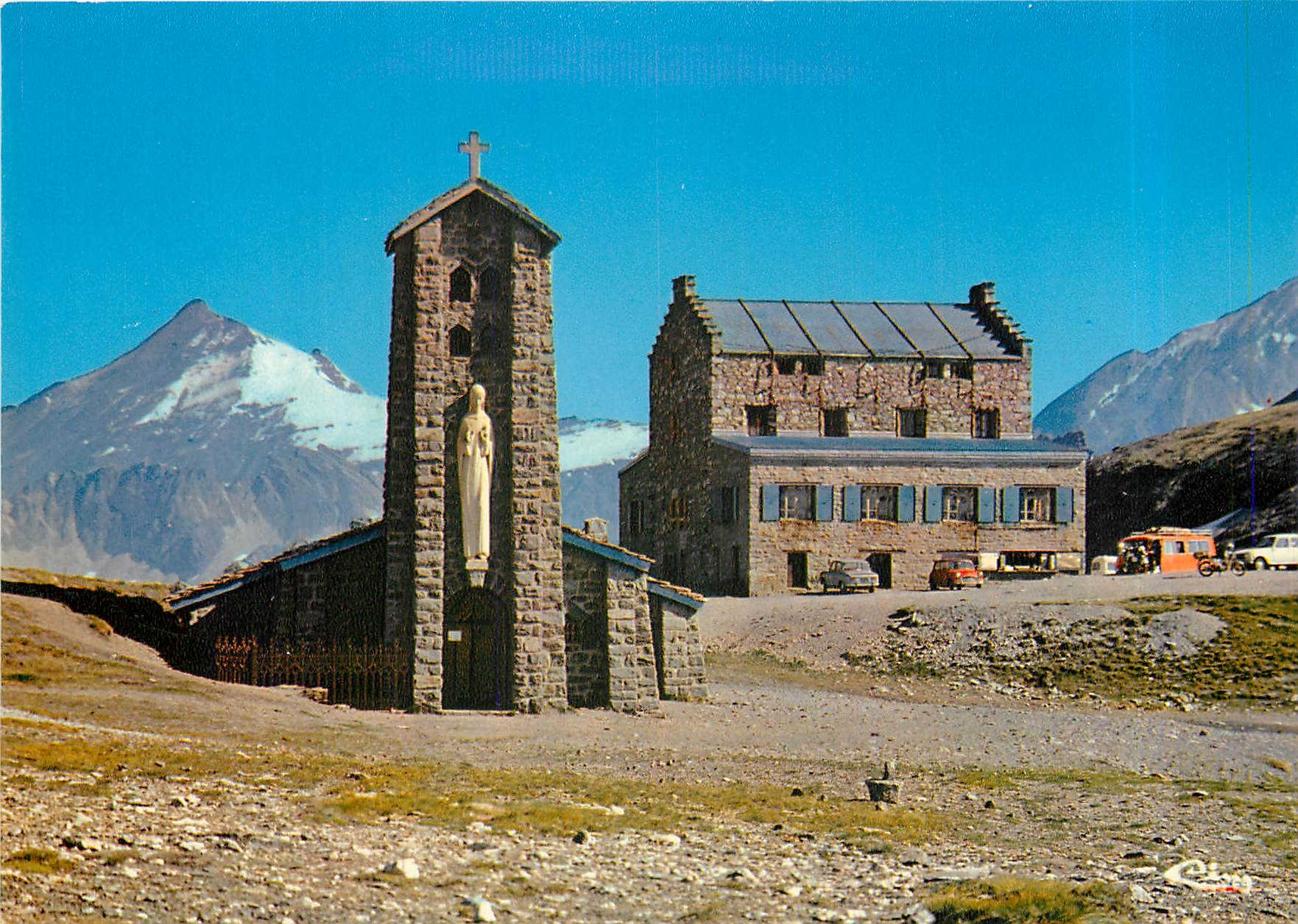 CPM Col de l'Iseran Savoie Chapelle Notre Dame de Toute Provence 