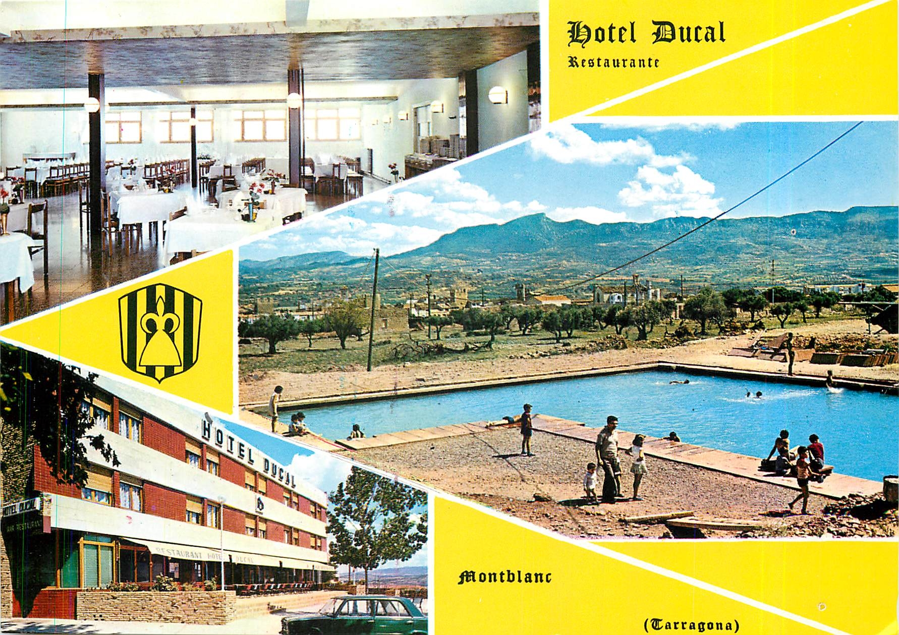 CPM Hotel Ducal Restaurante Mont Blanc Tarragona 