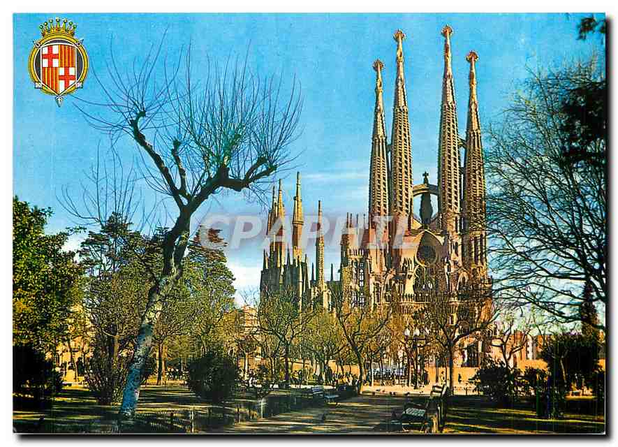 CPM Barcelona Templo Sagrada Familia 