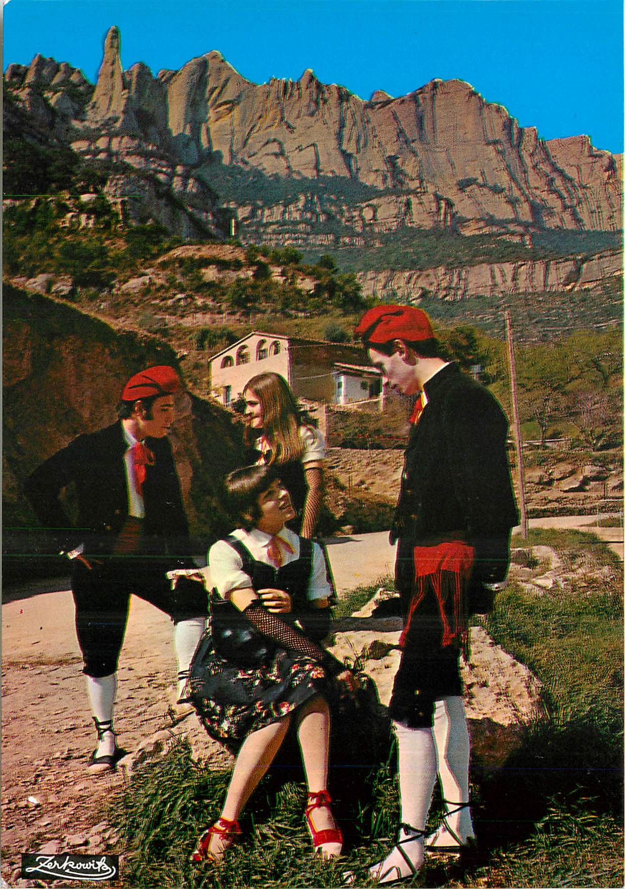 CPM Montserrat Barcelona Couples typiques catalanes 