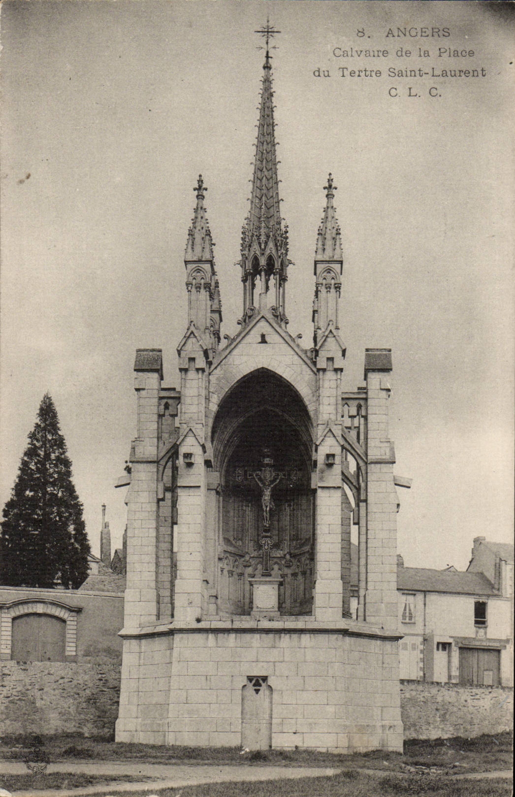 Angers CPA Calvaire de la place du Tertre Saint Laurent