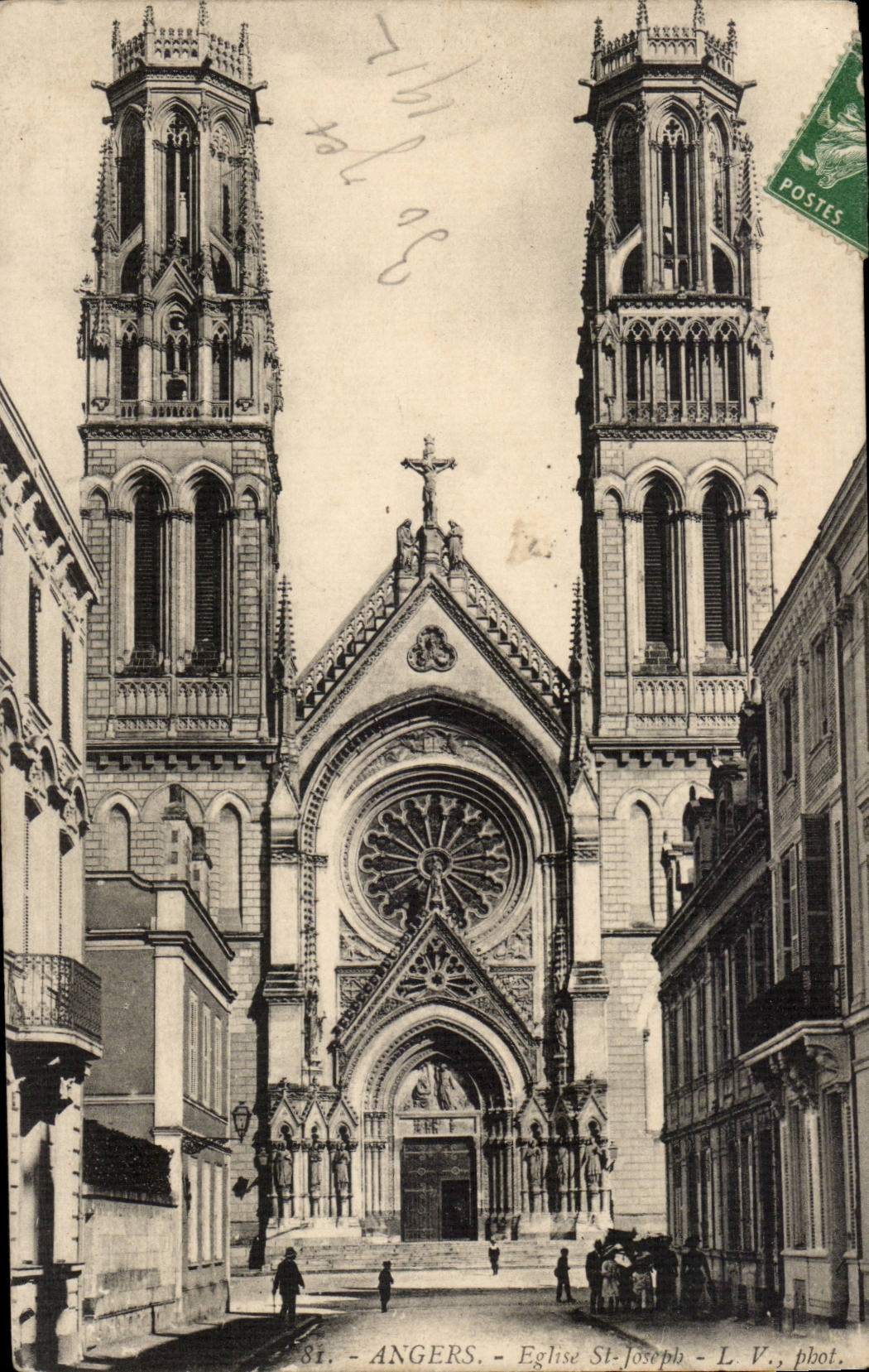 Angers CPA Eglise Saint Joseph