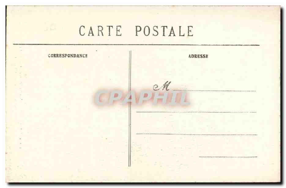 Valognes — Altes Haus, Rue de l'Officialité — Gemeinschaftsschule für Jungen — Buchhandlung Henri Brockard — Rückseite