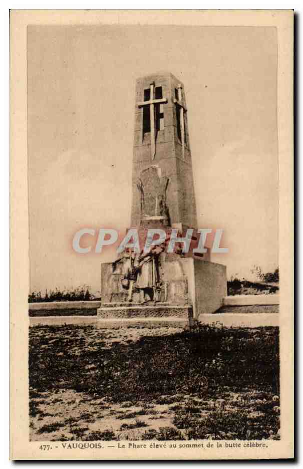 Vauquois — Le Phare élevé au sommet de la butte célèbre