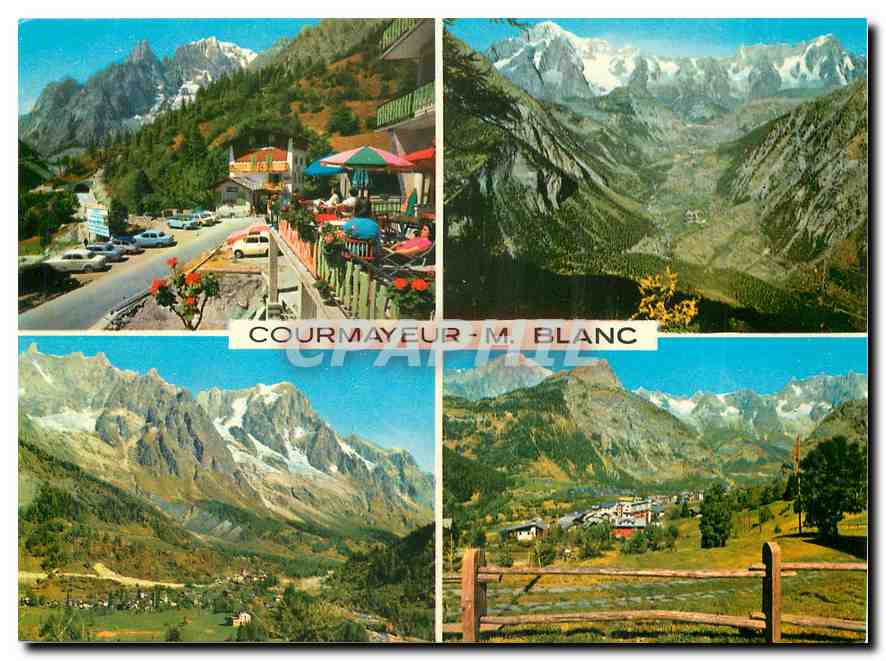 CPM Courmayeur M. Blanc