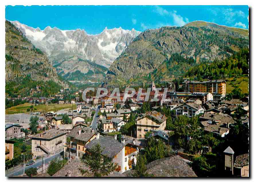 CPM Vallee d'Aoste pittoresque Courmayeur m. 1224