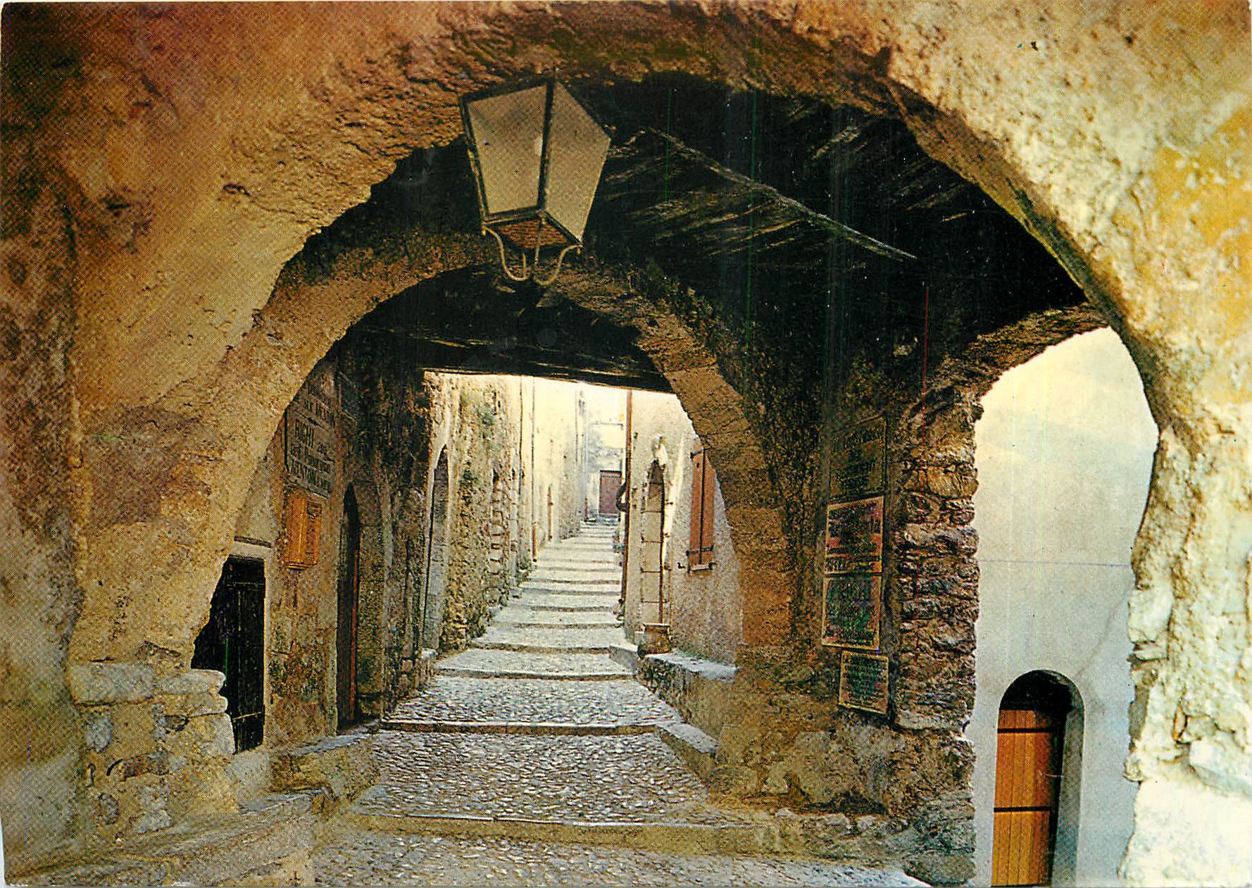 CPM Sainte Agnes Le Village du littoral le plus haut d'Europe