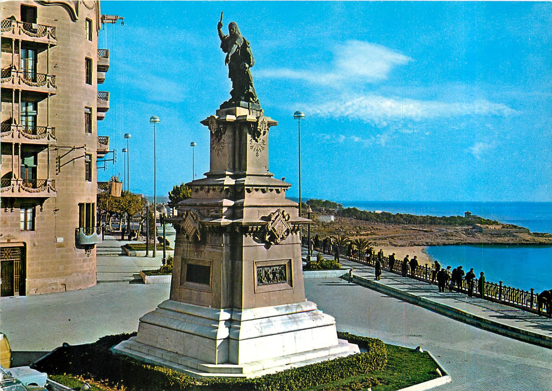 CPM Tarragona (España) Monumento a Roger du Lauria