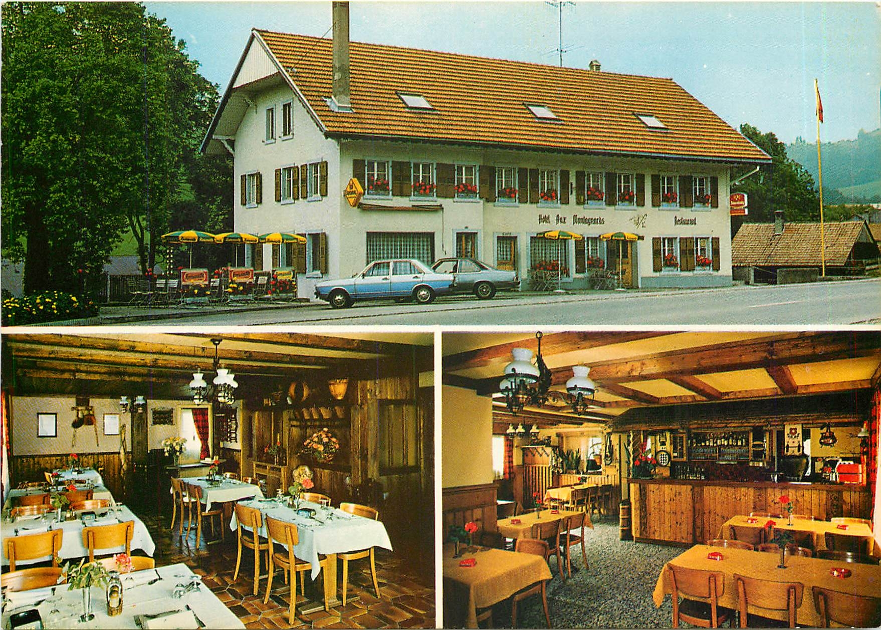 CPM La Roche (Fr) Auberge des Montagnards