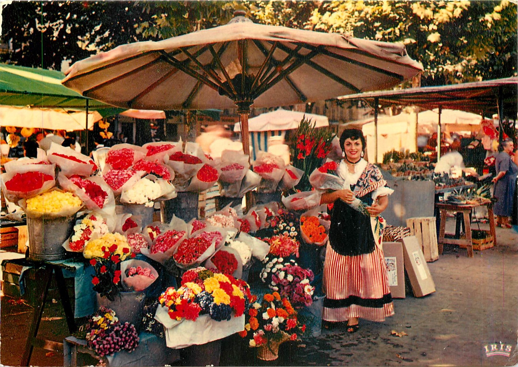 CPM La Cote d'Azur - French Riviera Marche aux Fleurs