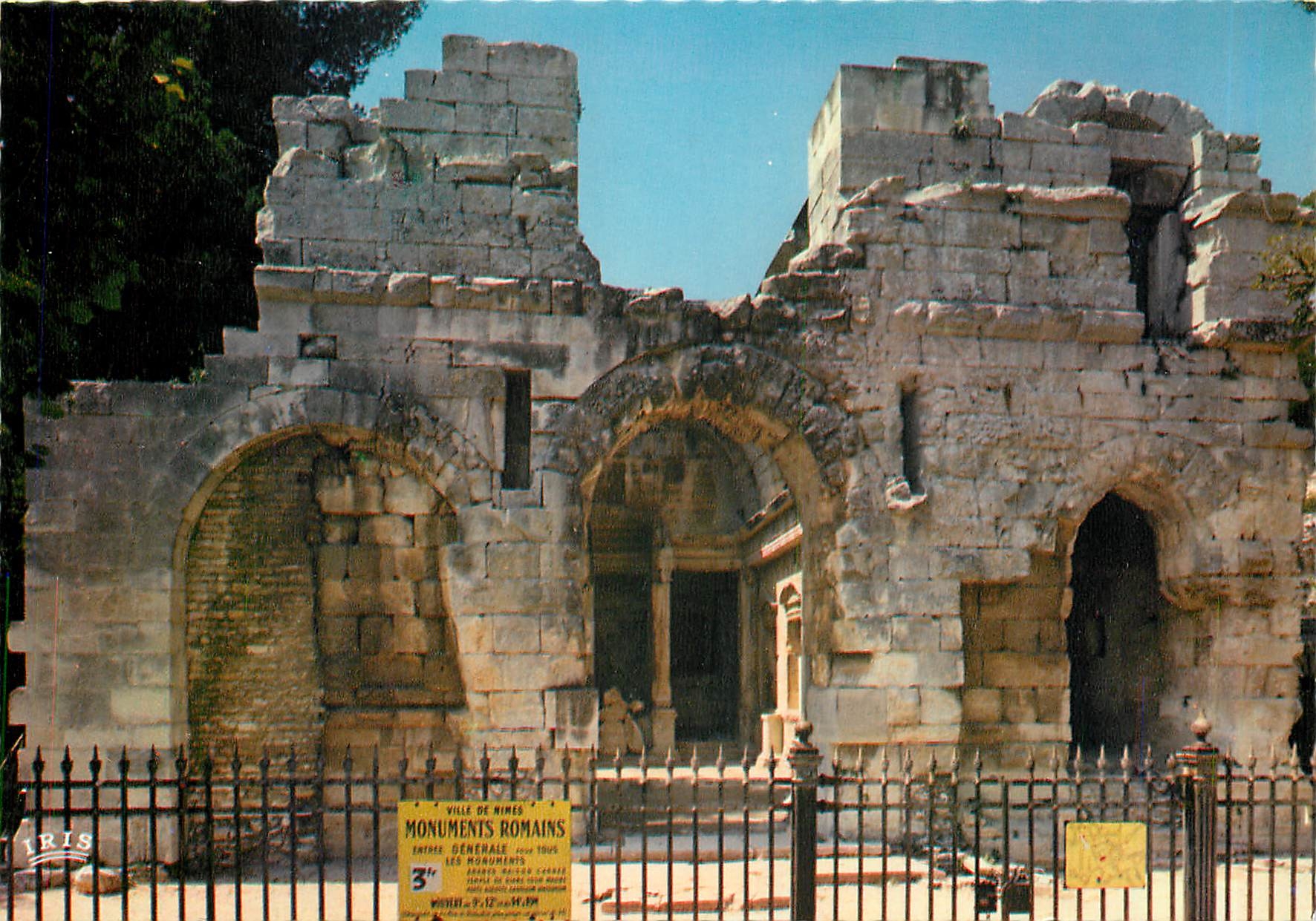 CPM Nimes (Gard) Le Temple de Diane (1er s. av J.-C.)