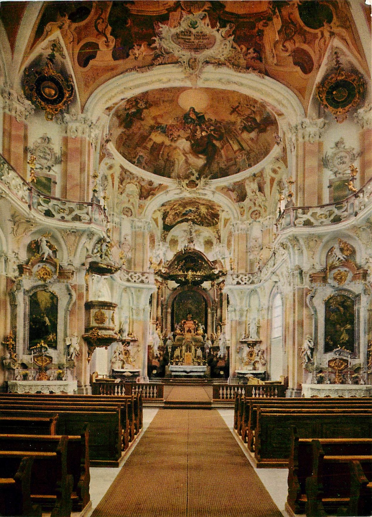 CPM Klosterkirche Birnau erbaut 1746-1750 von Peter Thumb