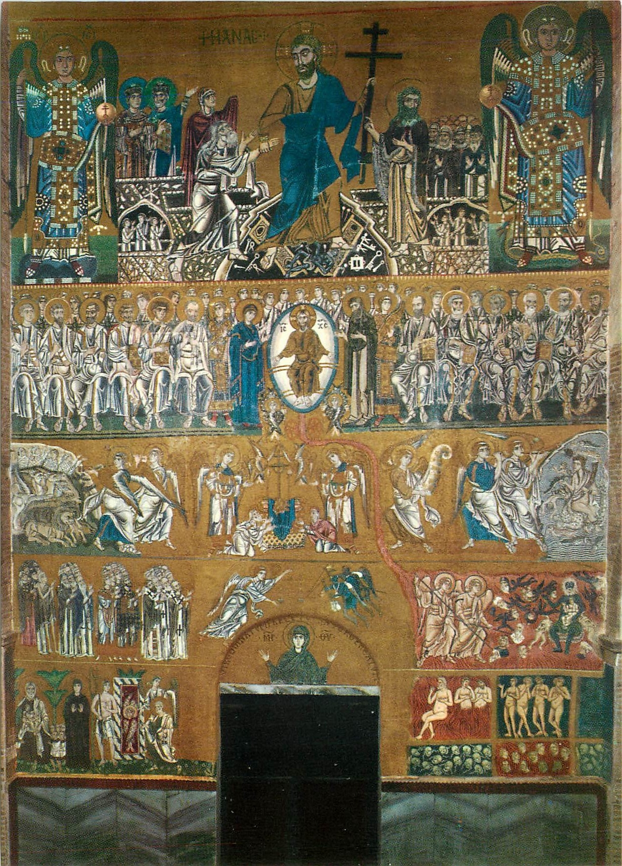 CPM Torcello (Venezia) - Basilica Jugement Universel - Mosaique du XII - XIII siecle