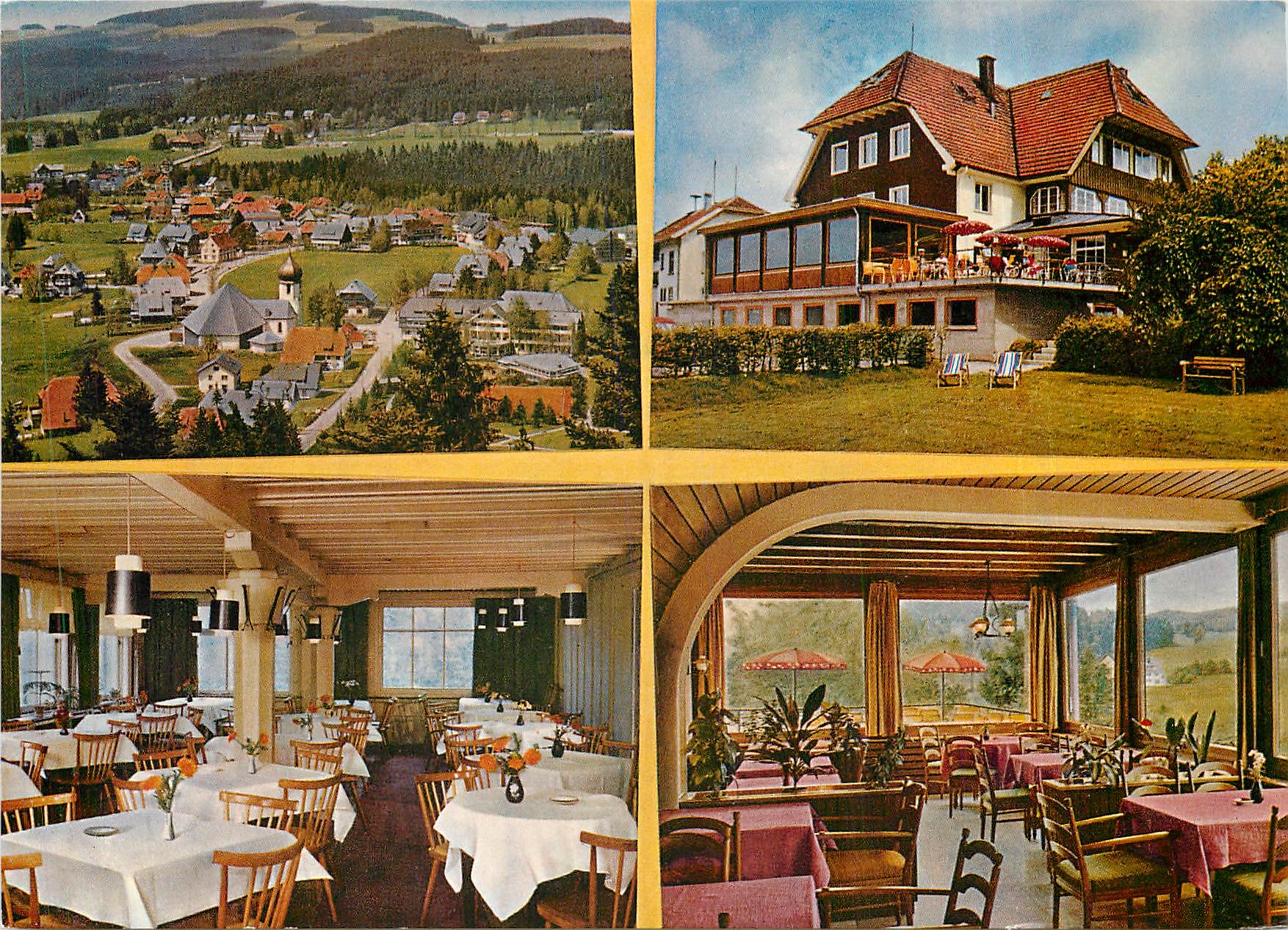CPM Hinterzarten 900 m. eu. M./Hochschwarzwald Cafe-Restaurant-Hotel ''Imbery''
