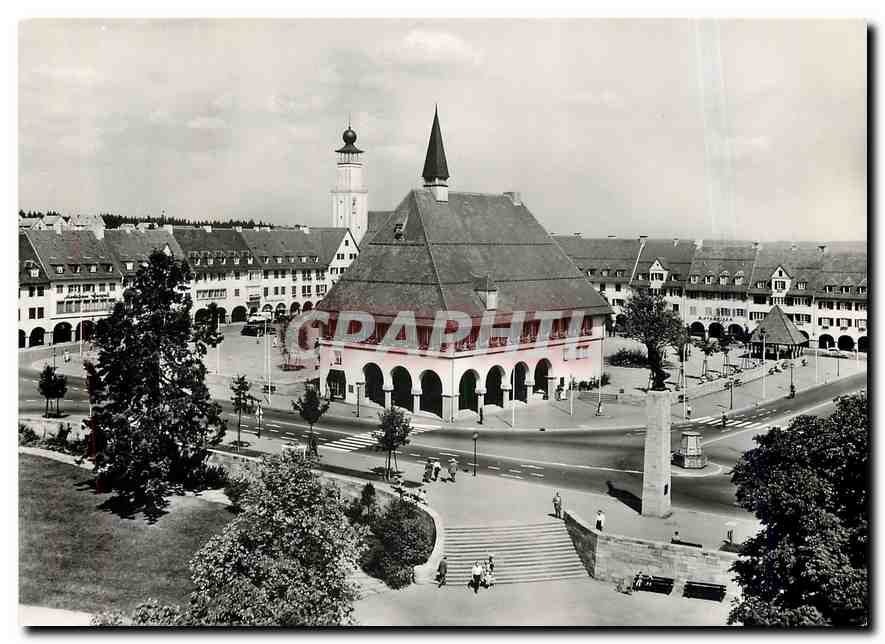 CPM Hoehenluftkurort und Wintersportsplatz Freudenstadt 740m ue. M. / Schwarzwald Marktplatz
