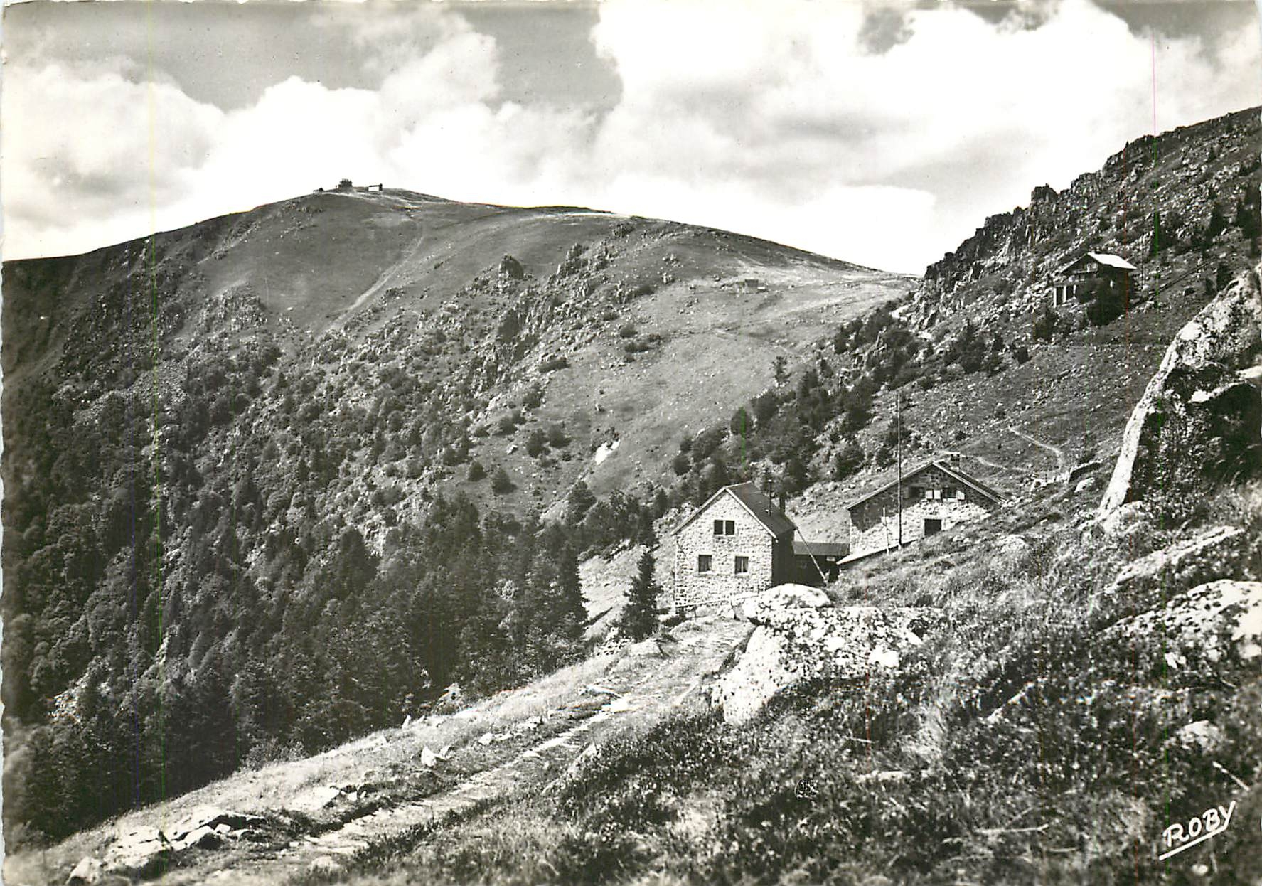 CPM Le Hochneck alt. 1361m. avec le Centre d'Escalades et de Ski