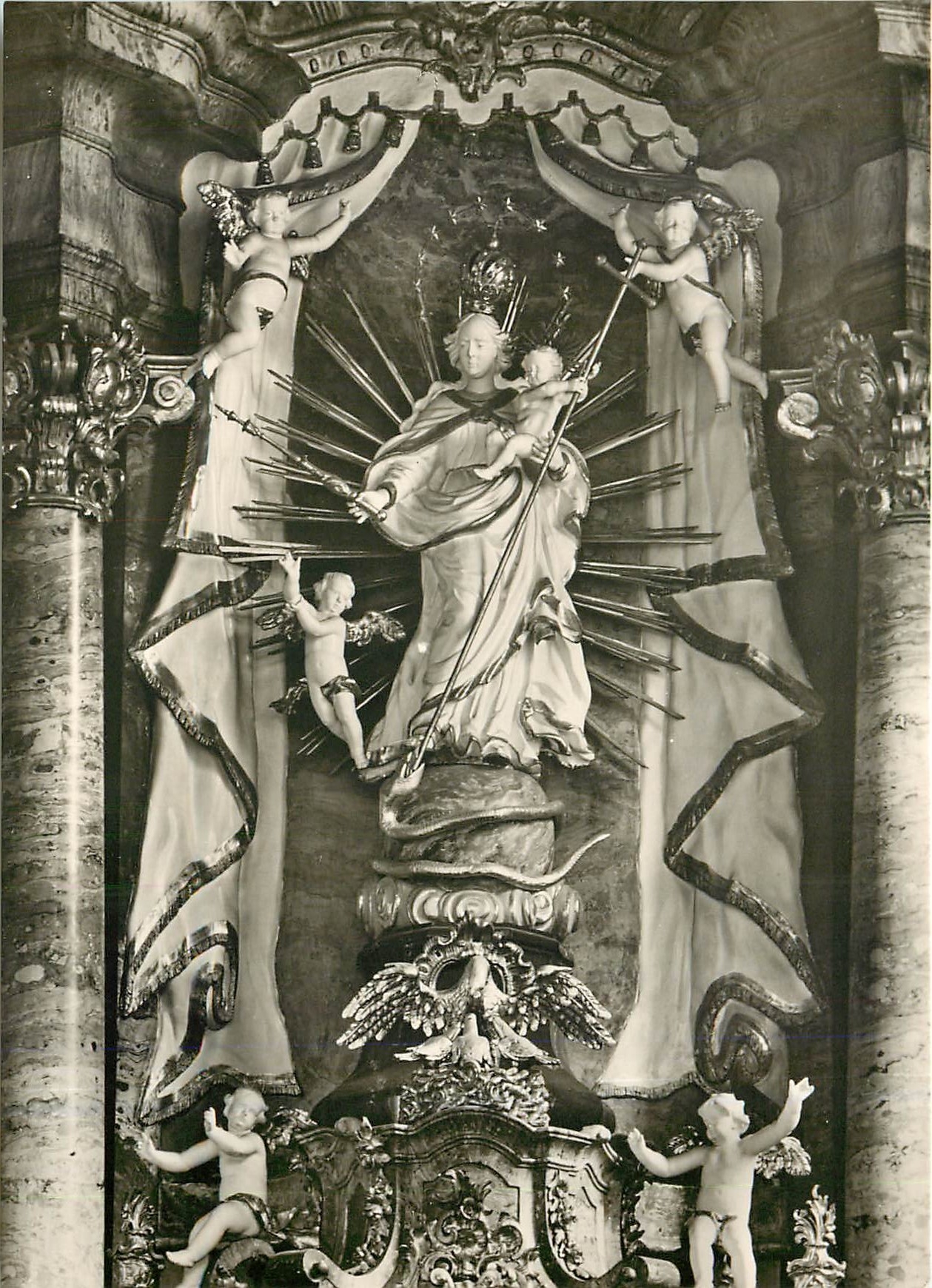 CPM Kath. Stadtpfarrkirche "St. Franzishus" Hochaltar