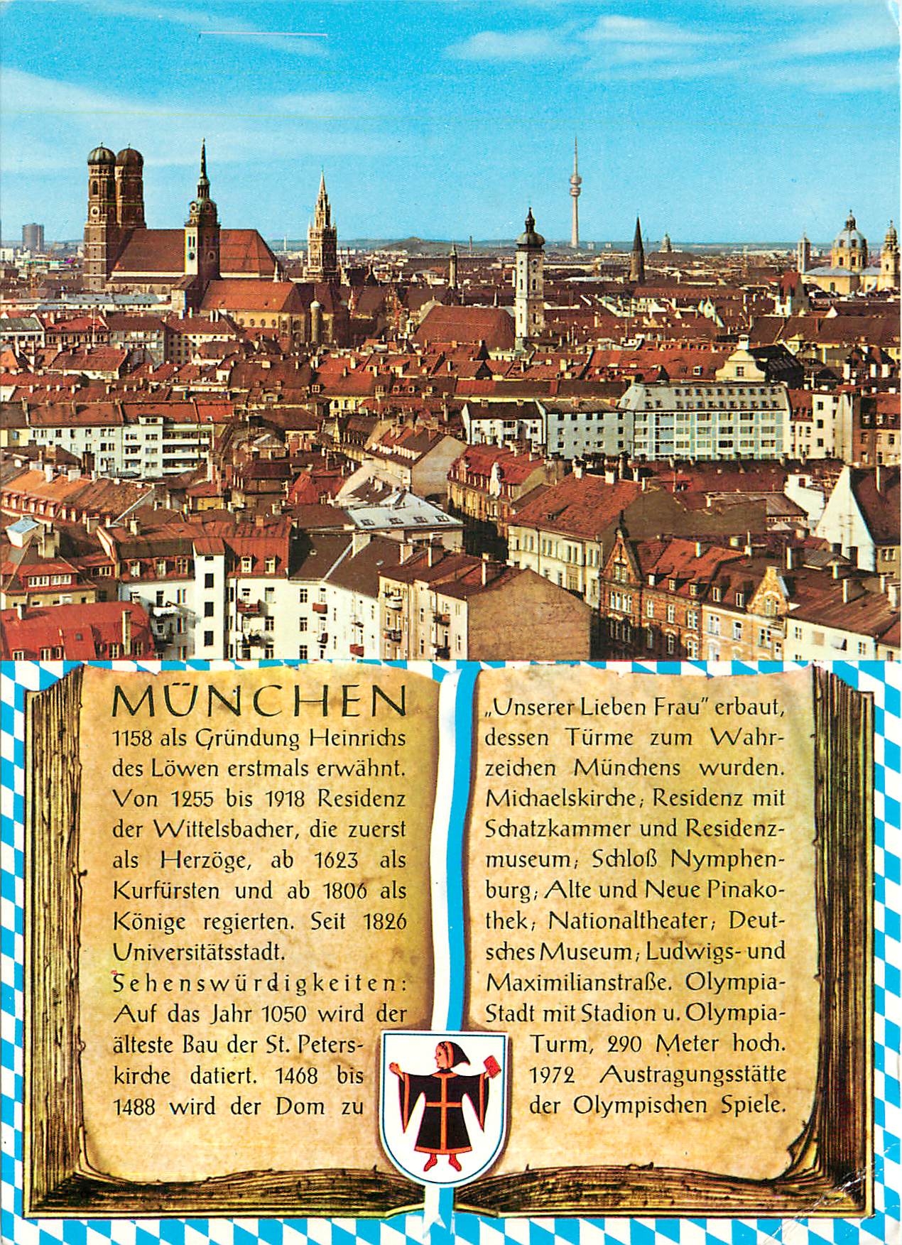 CPM Muenchen Teilansicht Rathaus und Olympia-Turm