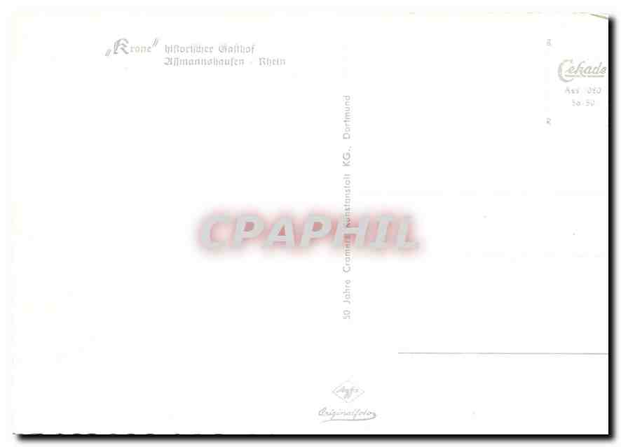 CPM "Krone" — Rückseite