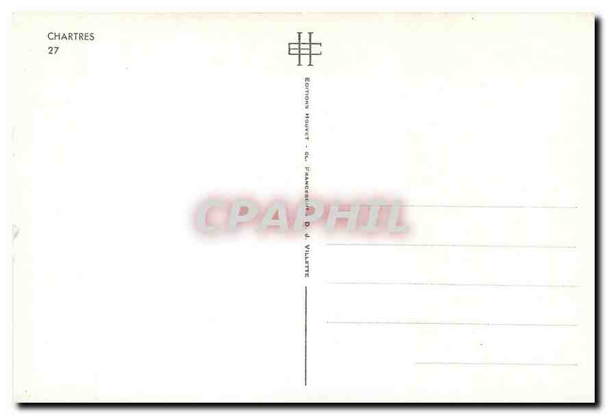 CPM Chartres — Rückseite