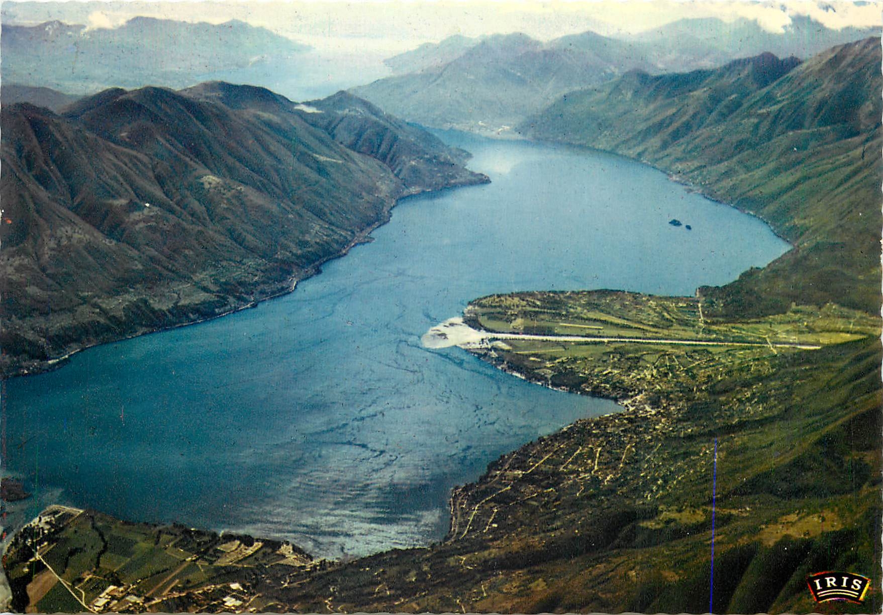 CPM Lago Maggiore Veduta aerea
