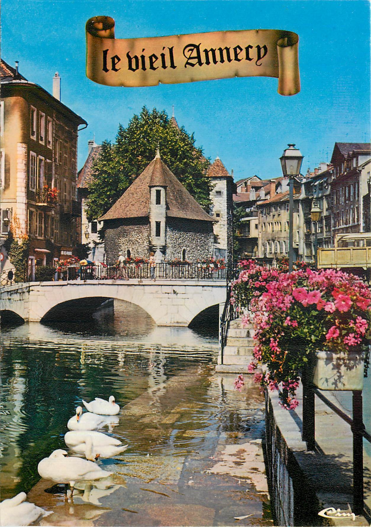 Alt Annecy — Kanal du Thiou — Verlag Combier Imprimeur Mâcon