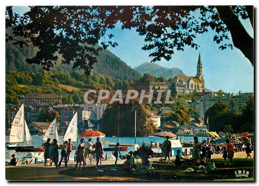 Annecy — La Visitation vue depuis la promenade du Pâquier — IRIS