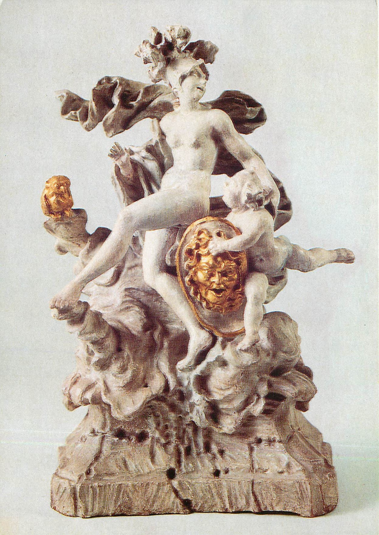 CPM Ferdinand Dietz (1709-77) Athena Lindenholzmodell um 1766
