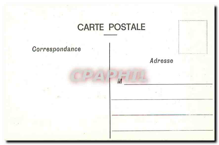 CPM La Butte Montmartre Cabaret-Restaurant "Le Consulat" — Rückseite