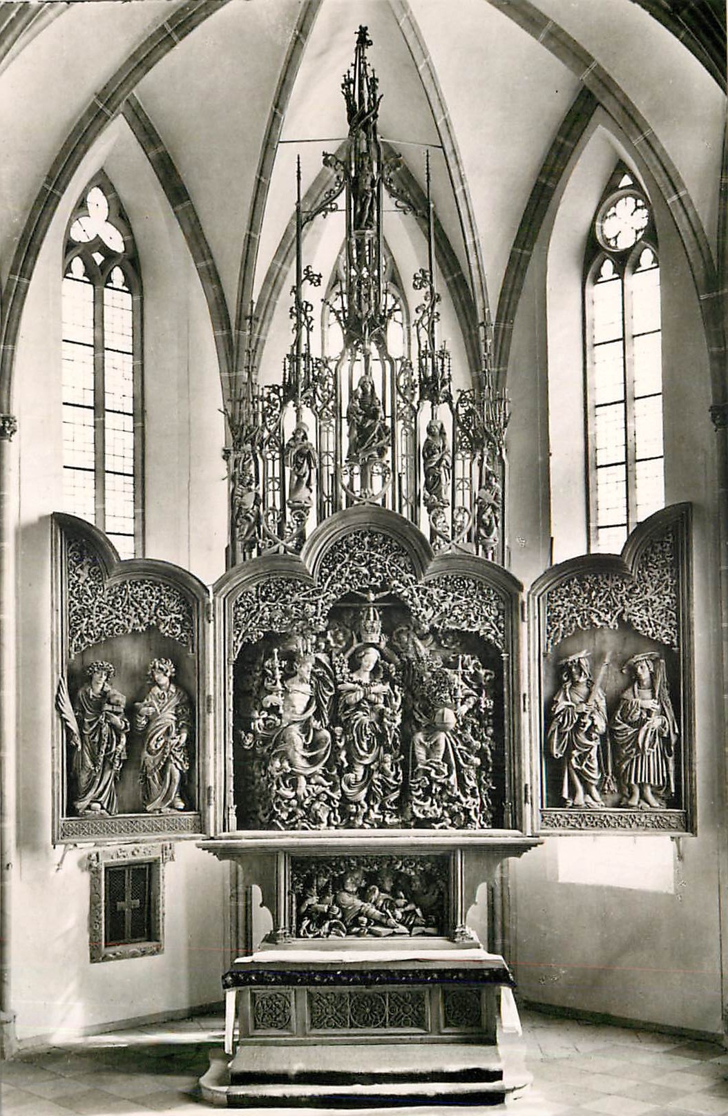 CPM Breisach a. Rh. - St. Stephansmuenster Hochaltar des Meisters H.L. (1526)