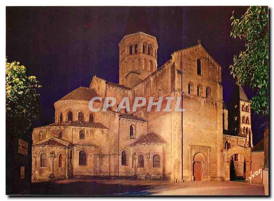 CPM Paray-le-Monial La Basilique et son abside (XIe et XIIe siecle)