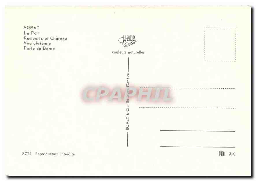 CPM Morat — Verso