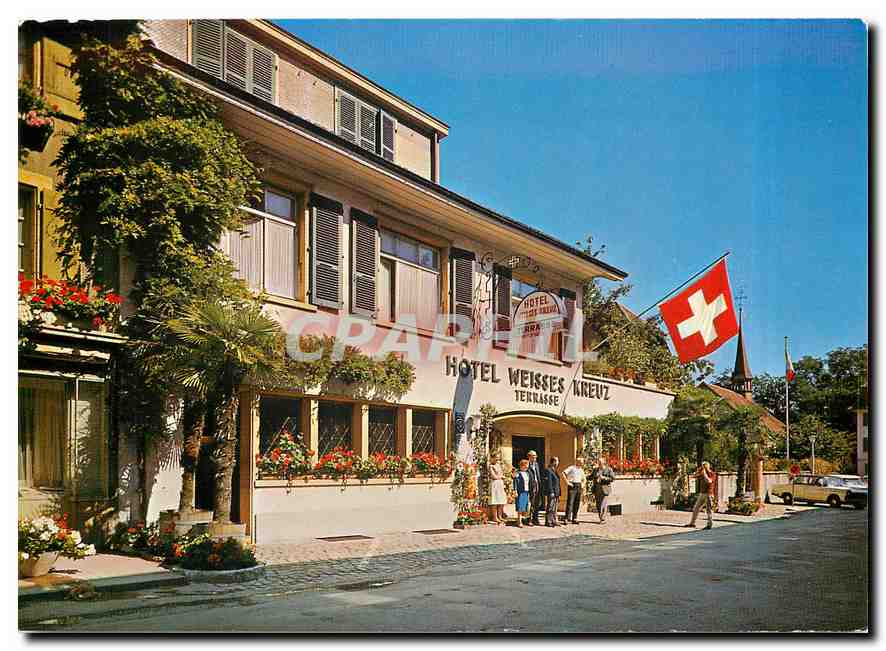 CPM Hotel Weisses Kreuz und Terrasse Murten Fribourg