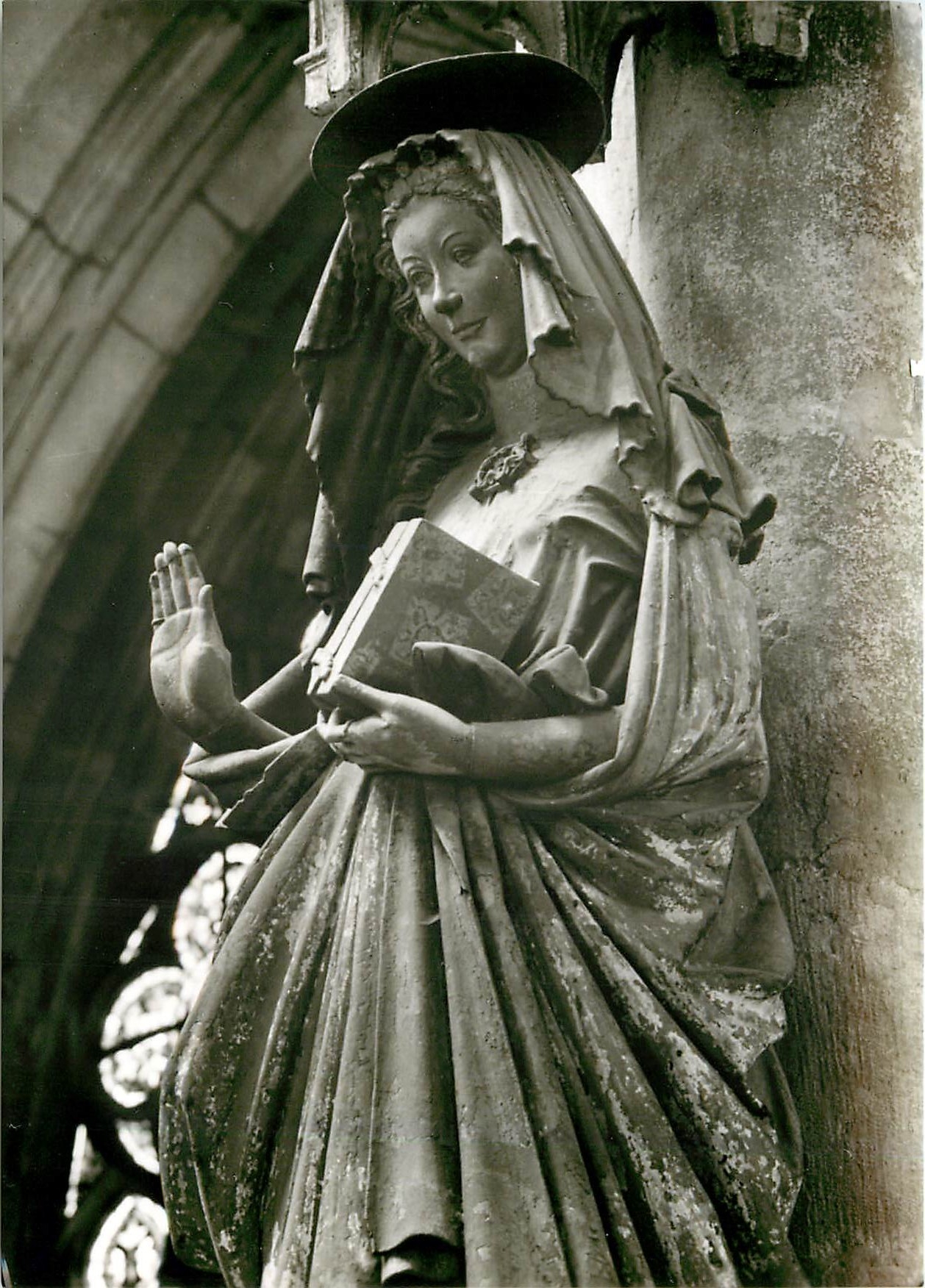 CPM Regensburg Cathedral - Madonna 14th century
