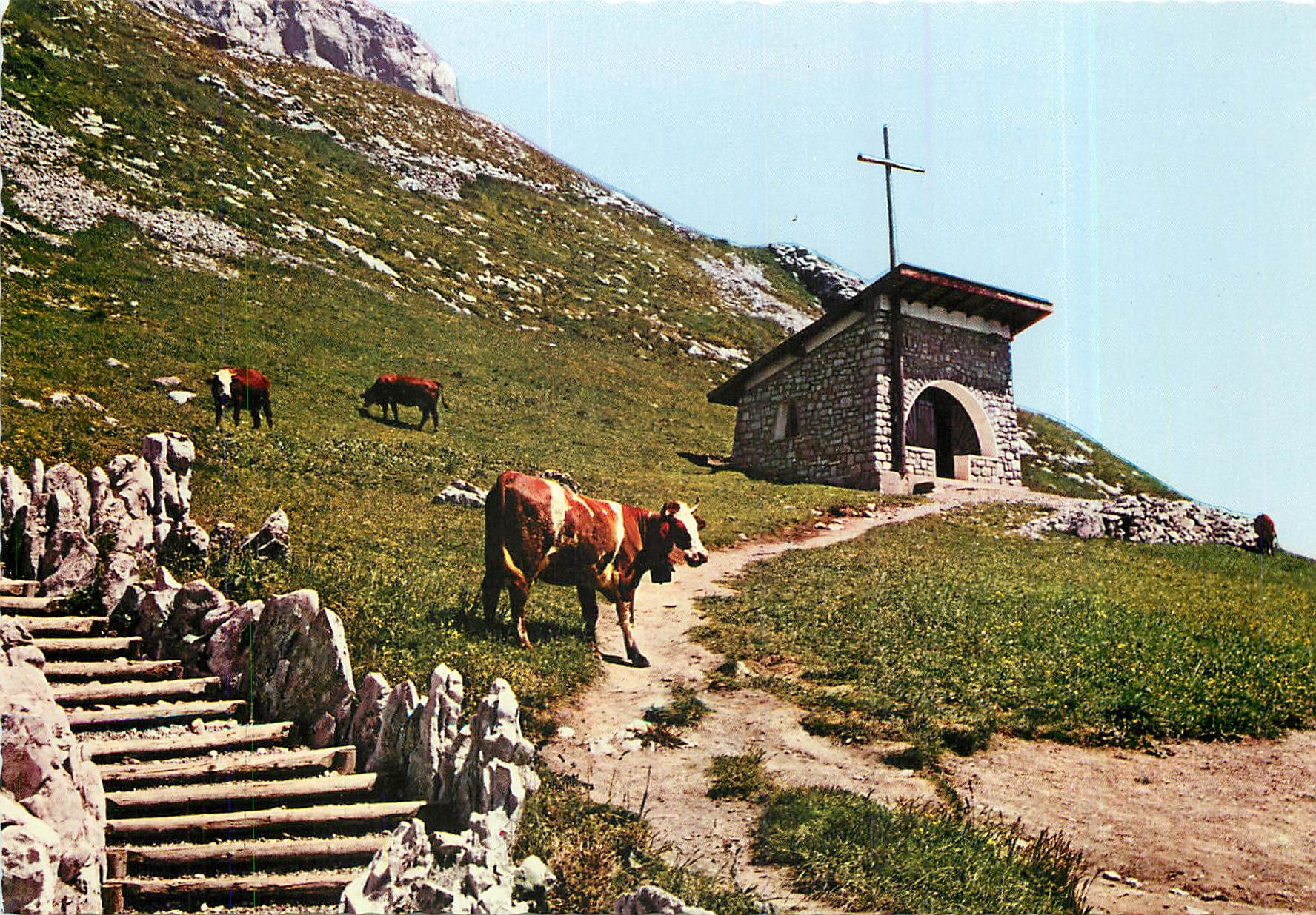 Der Col de la Colombière — alt. 1.618 m. — Combier Imprimeur, Macon
