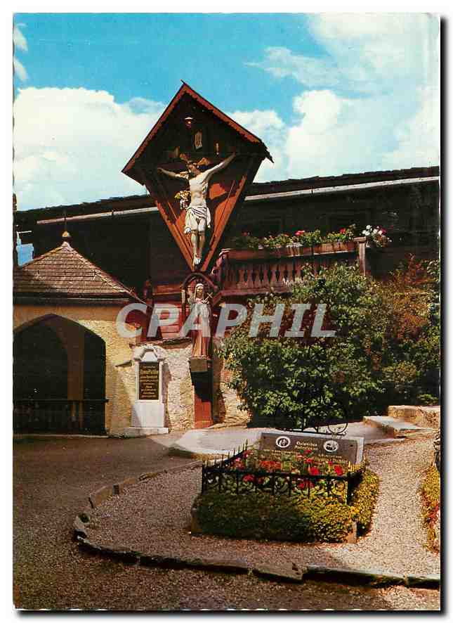CPM Heiligenblut 1301m Friedhofsmotiv am Kircheneingang