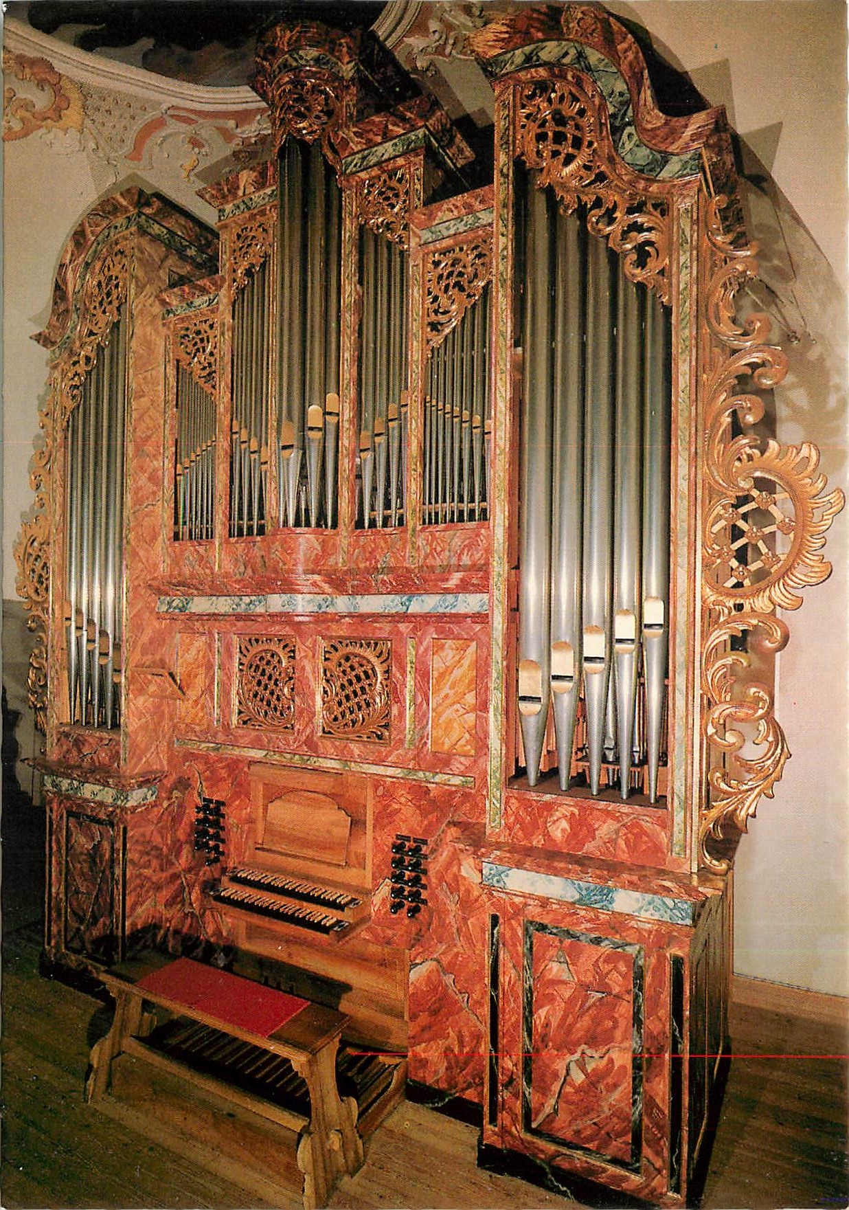 CPM Wilhelm-Backhaus-Gedaechtnisorgel in der Stiftskirche zu Ossiach