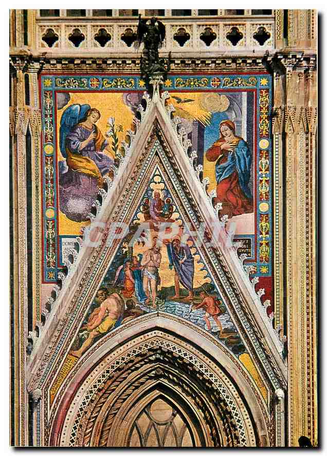 CPM Oriveto - Duomo Bapteme de Jesus Christ - Mosaique