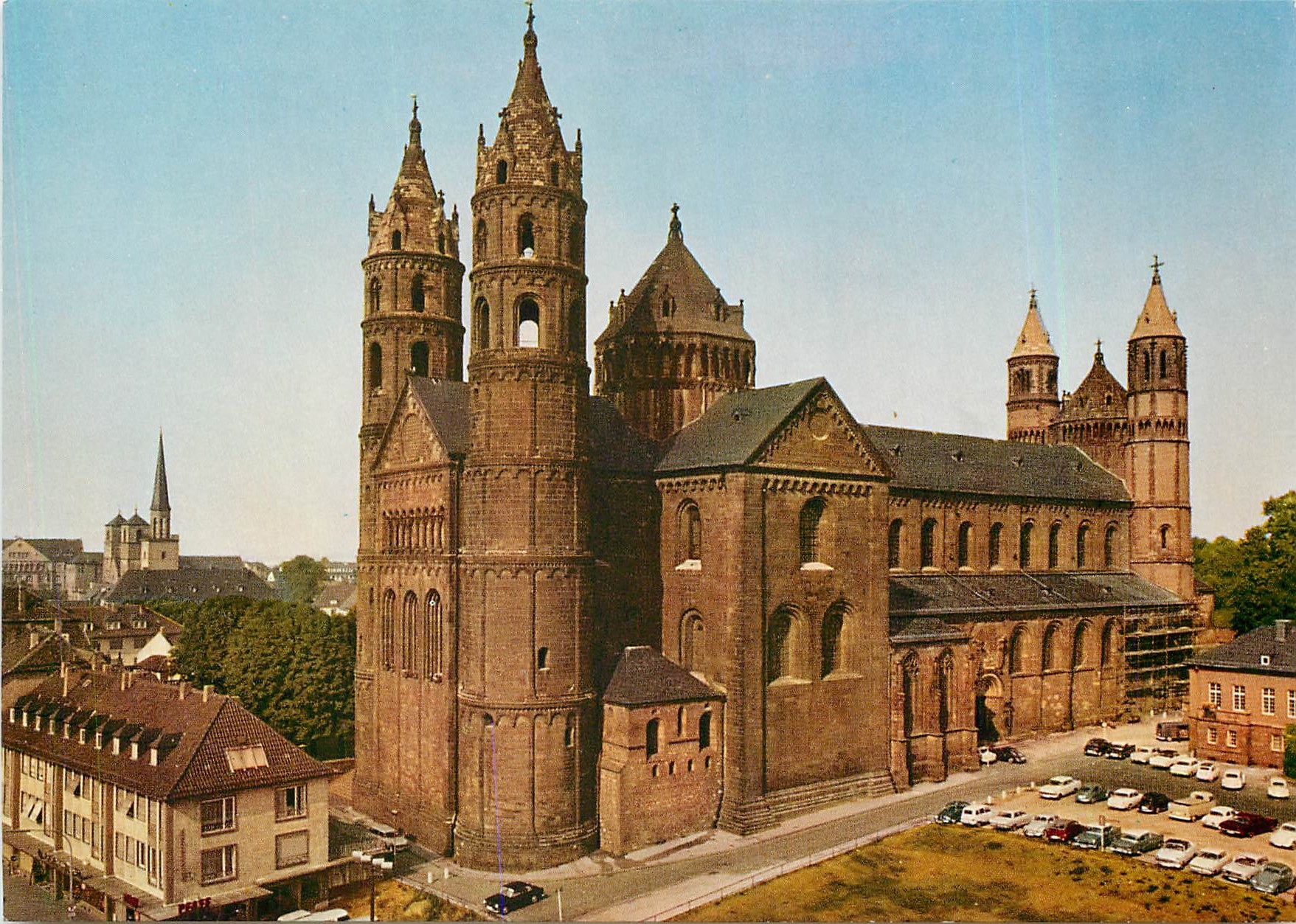 CPM Worms am Rhein - Dom von Nordosten