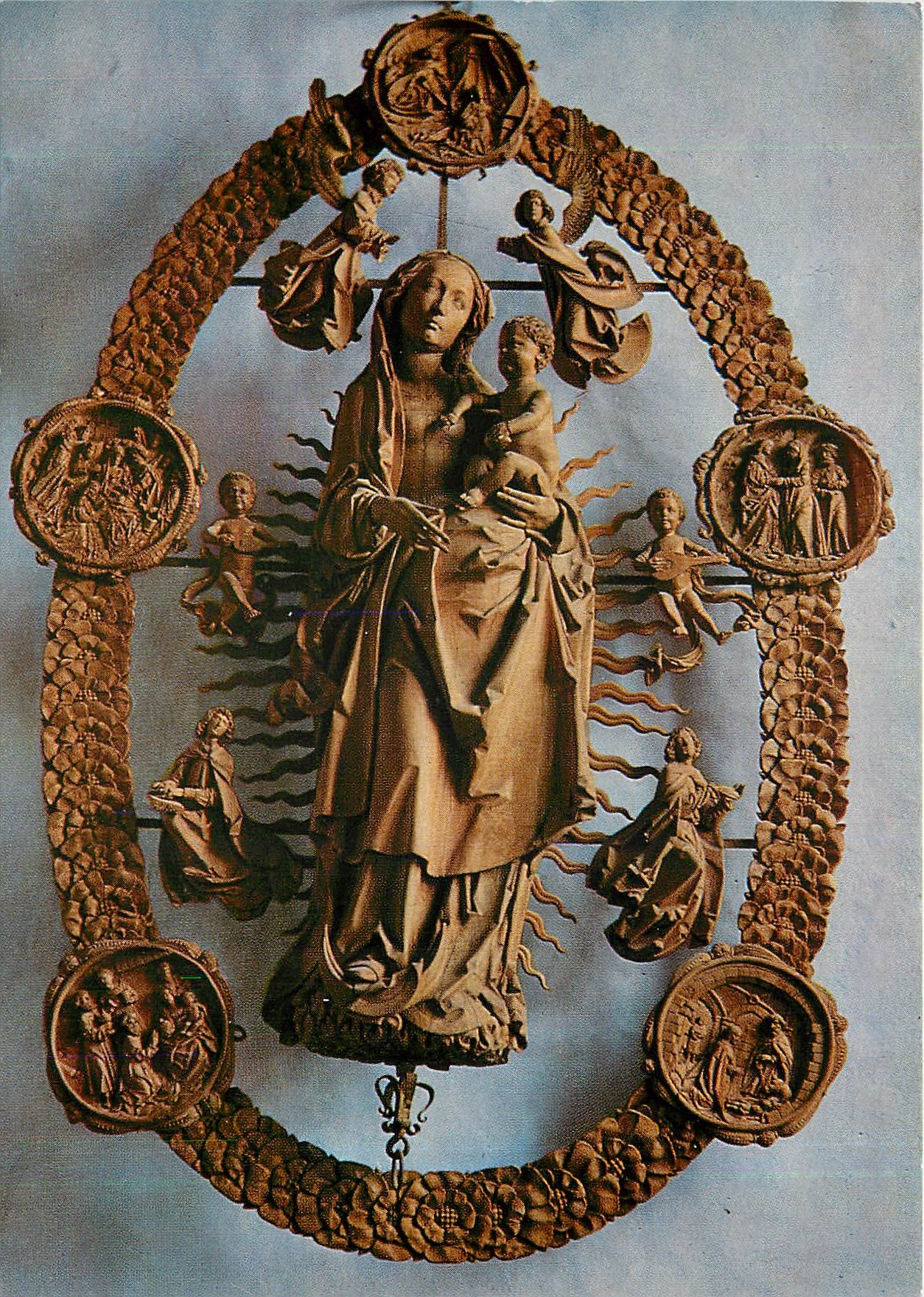 CPM Til. Riernenschneider "Madonna im Rosenkranz" 1521-1524