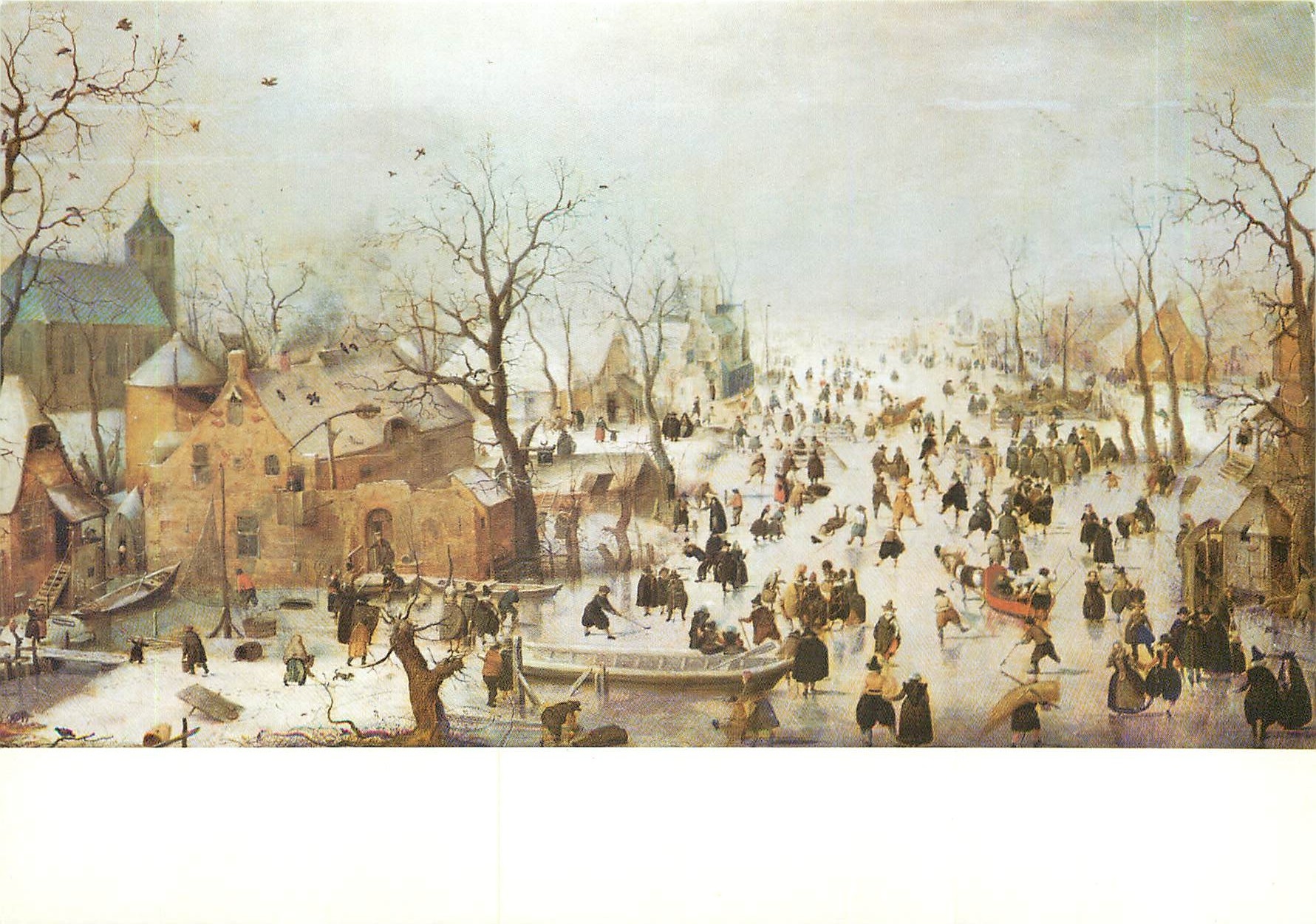 CPM  Rijksmuseum Amsterdam Hendrick Avercamp (1585-1634) Winter
