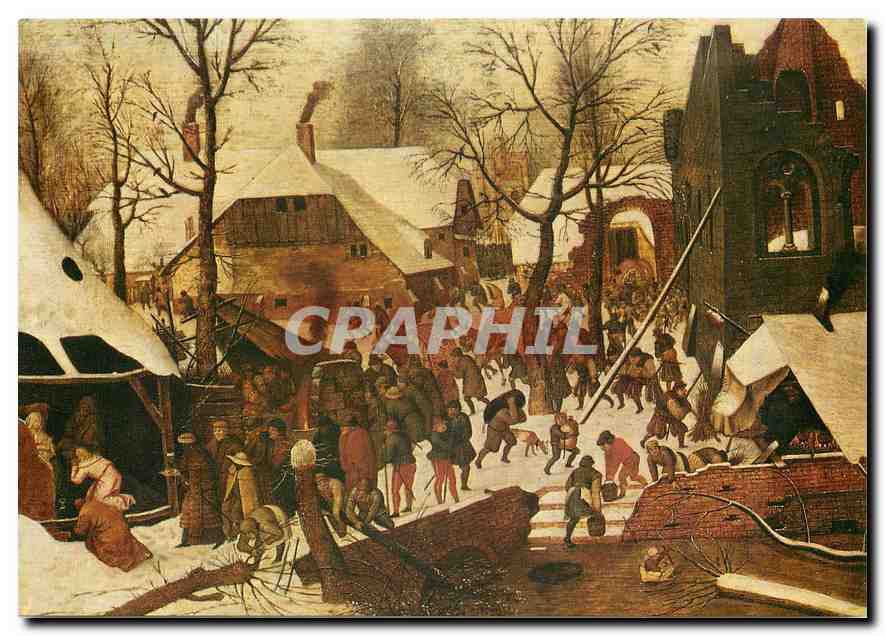 CPM  Rijksmuseum Amsterdam Pieter Brueghel de Jonge (1564-1638) The adoration of the Magi