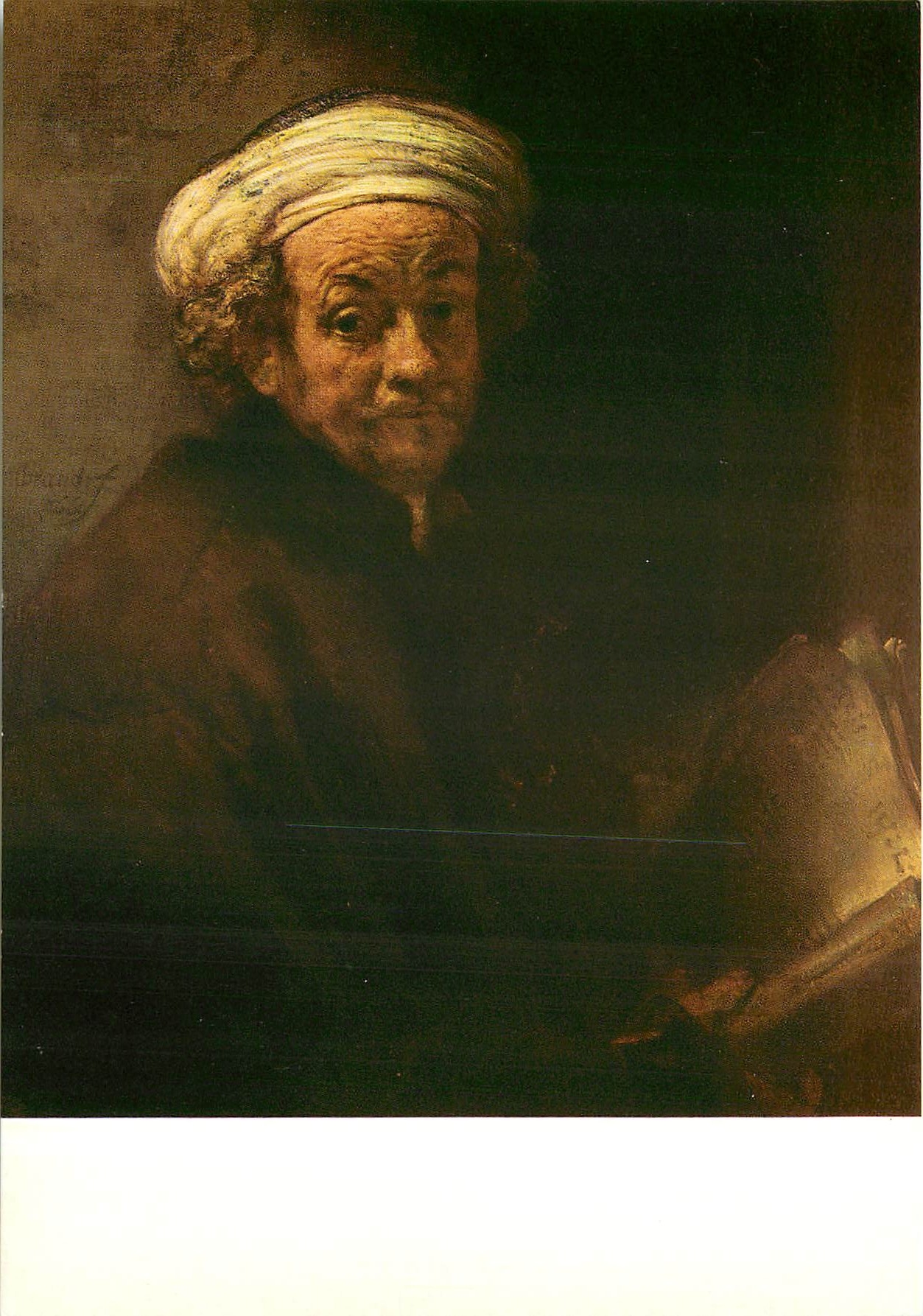 CPM  Rijksmuseum Amsterdam Rembrandt Harmensz Van Rijn (1606-1669) Self-Portrait as the Apostle Paul