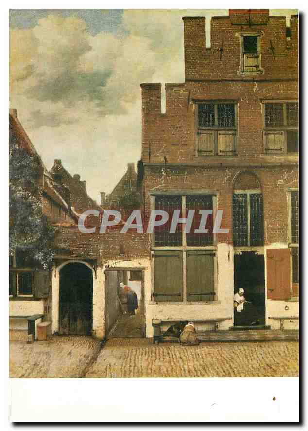CPM  Rijksmuseum Amsterdam Johannes Vermeer (1632-1675) The Little Street